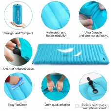 Self Inflating Air Mattress Inflatable Sleeping Pad Outdoor Bed Camping Mat